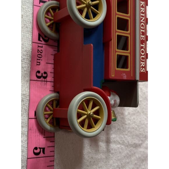 Hallmark 1992 Kringle Tours Here Comes Santa Series Christmas Tree Ornament - Picture 8 of 11